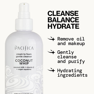 Coconut Whip Cream to Foam Gentle Cleanser - Pacifica