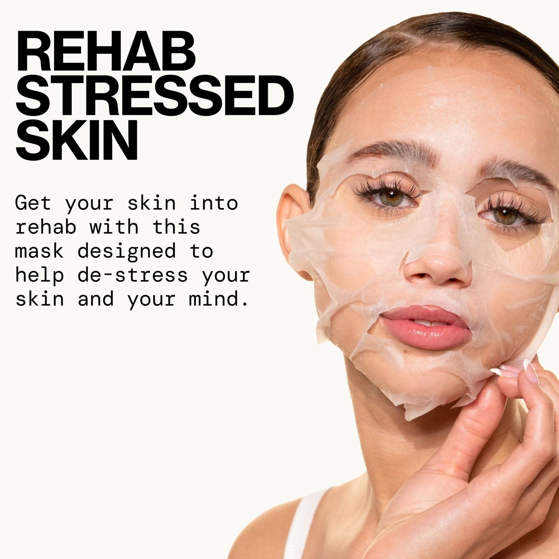 Stress Rehab Coconut & Caffeine Facial Mask - Pacifica
