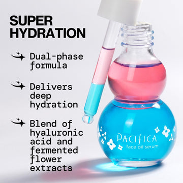 Flower Fix Bi - Phase Hydrating Oil Serum - Pacifica