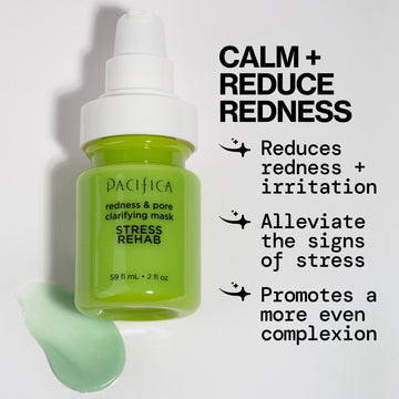 Stress Rehab Redness & Pore Clarifying Mask - Pacifica