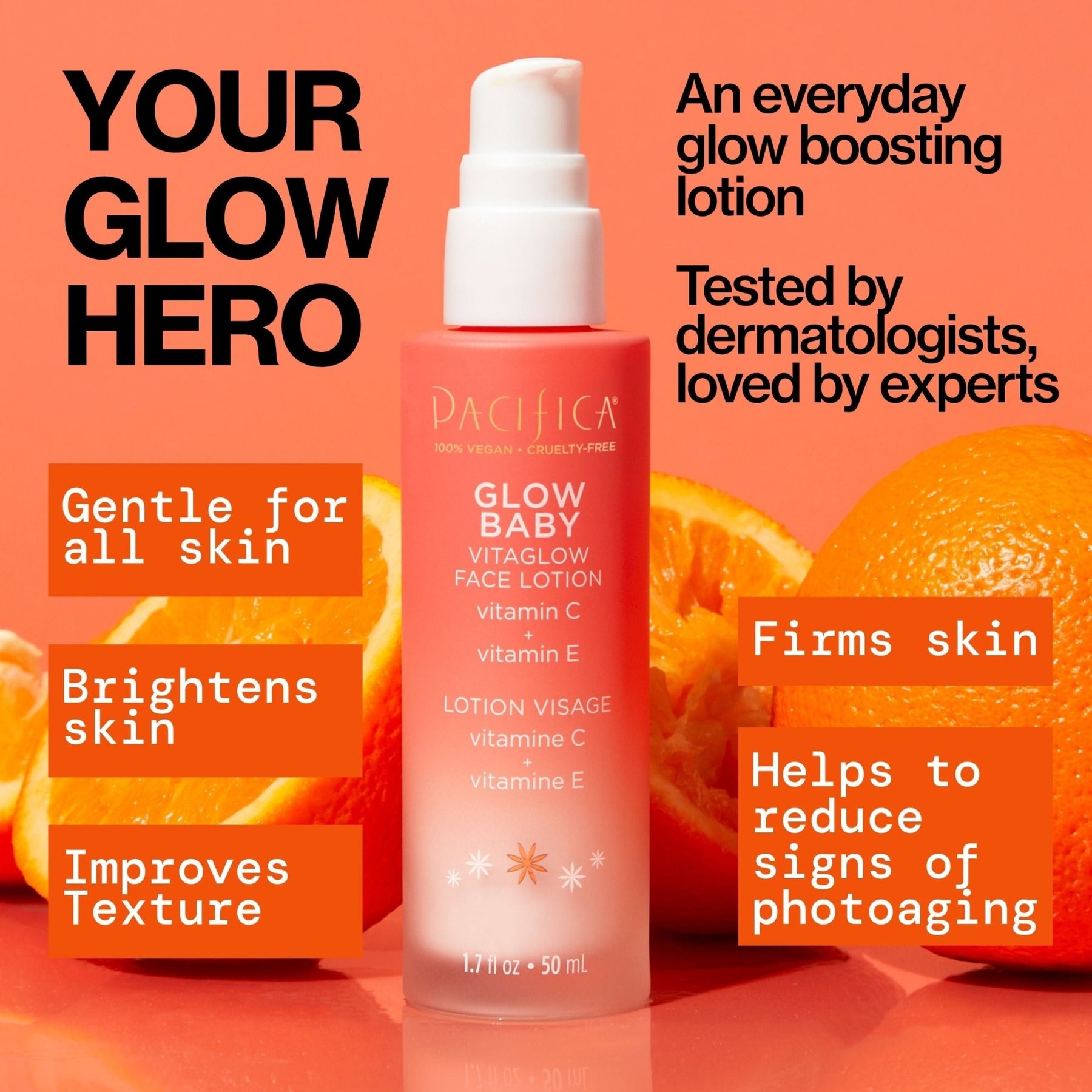 Glow Baby VitaGlow Face Lotion - Pacifica
