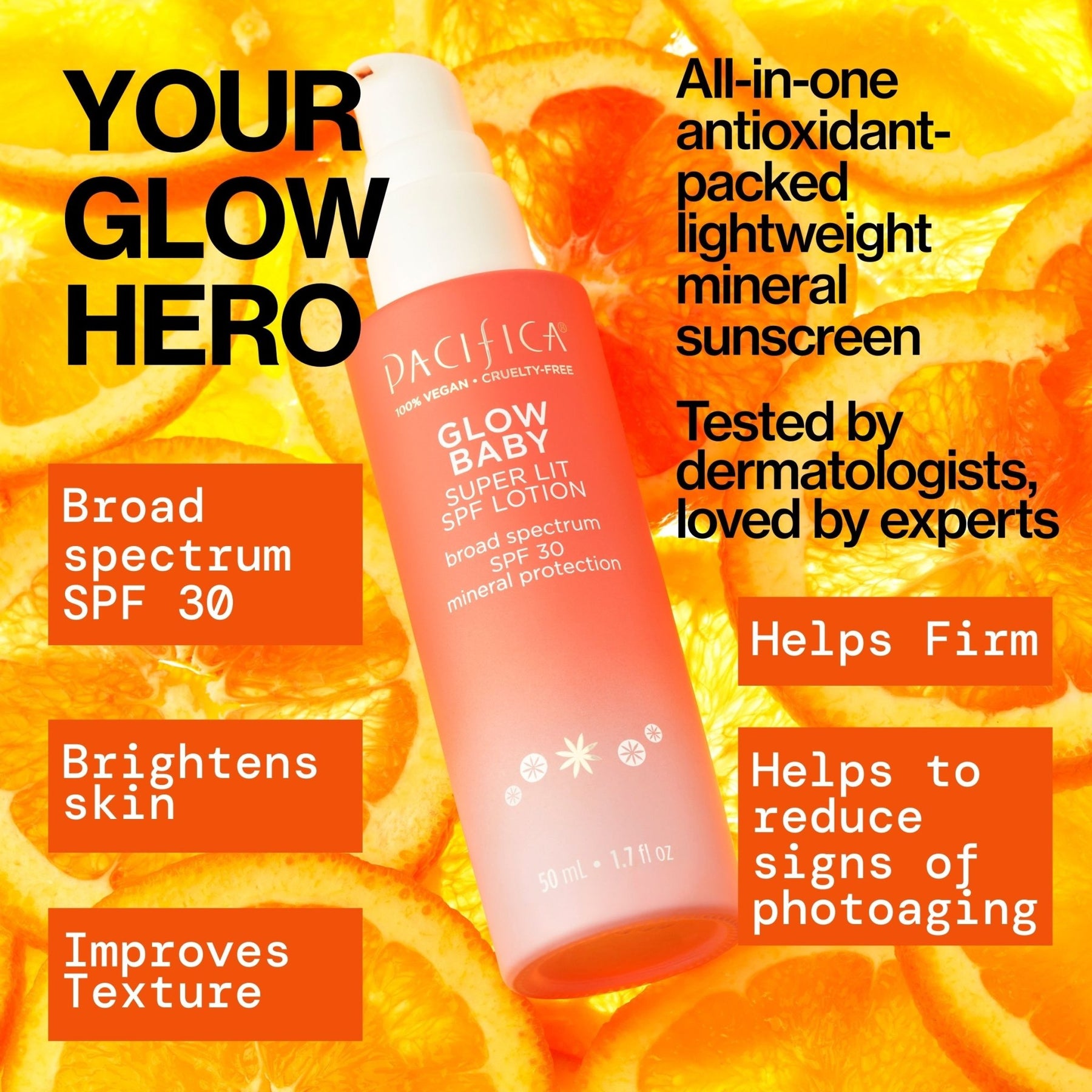 Glow Baby Super Lit SPF 30 Lotion - Pacifica