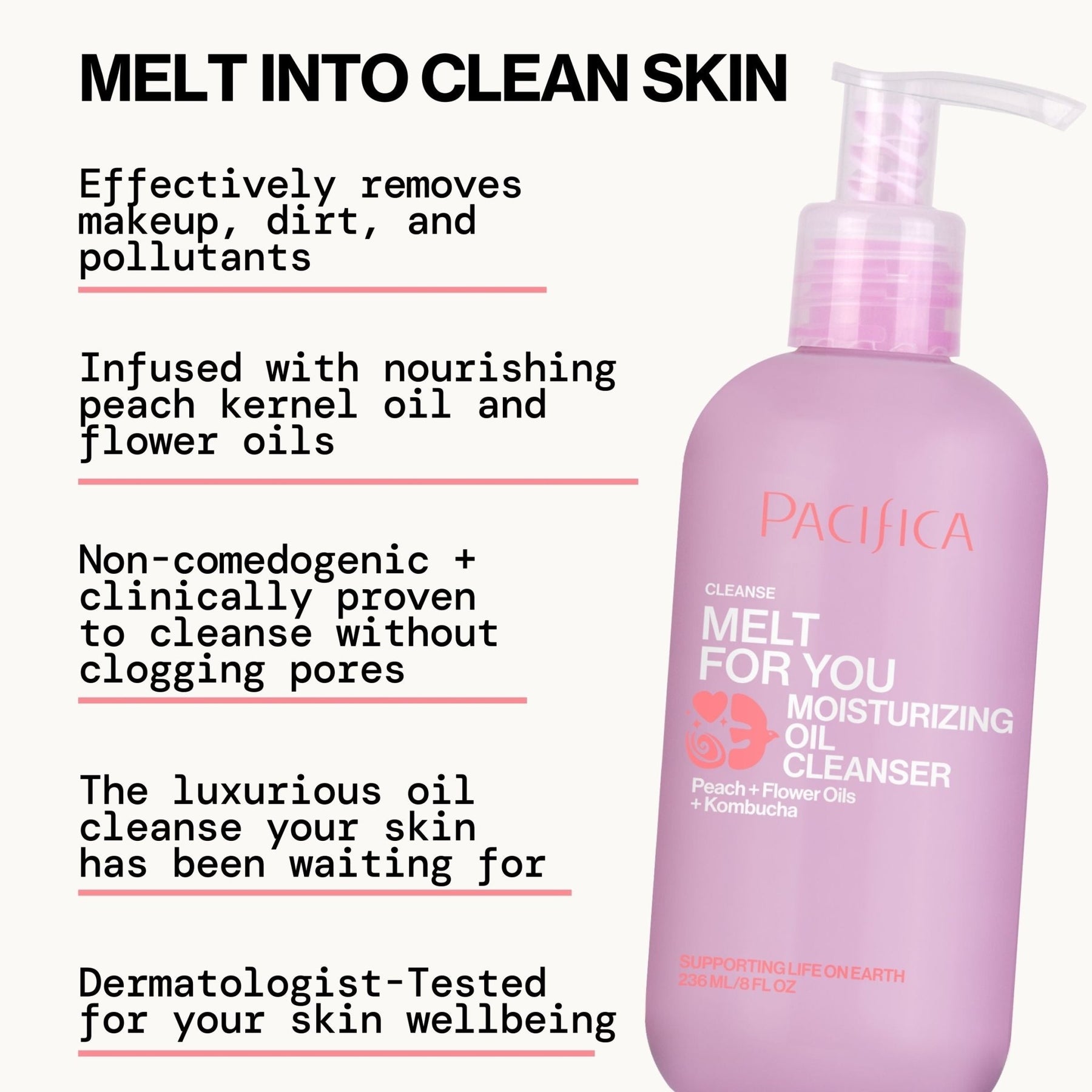 Melt For You Moisturizing Oil Cleanser - Pacifica