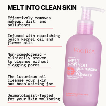 Melt For You Moisturizing Oil Cleanser - Pacifica
