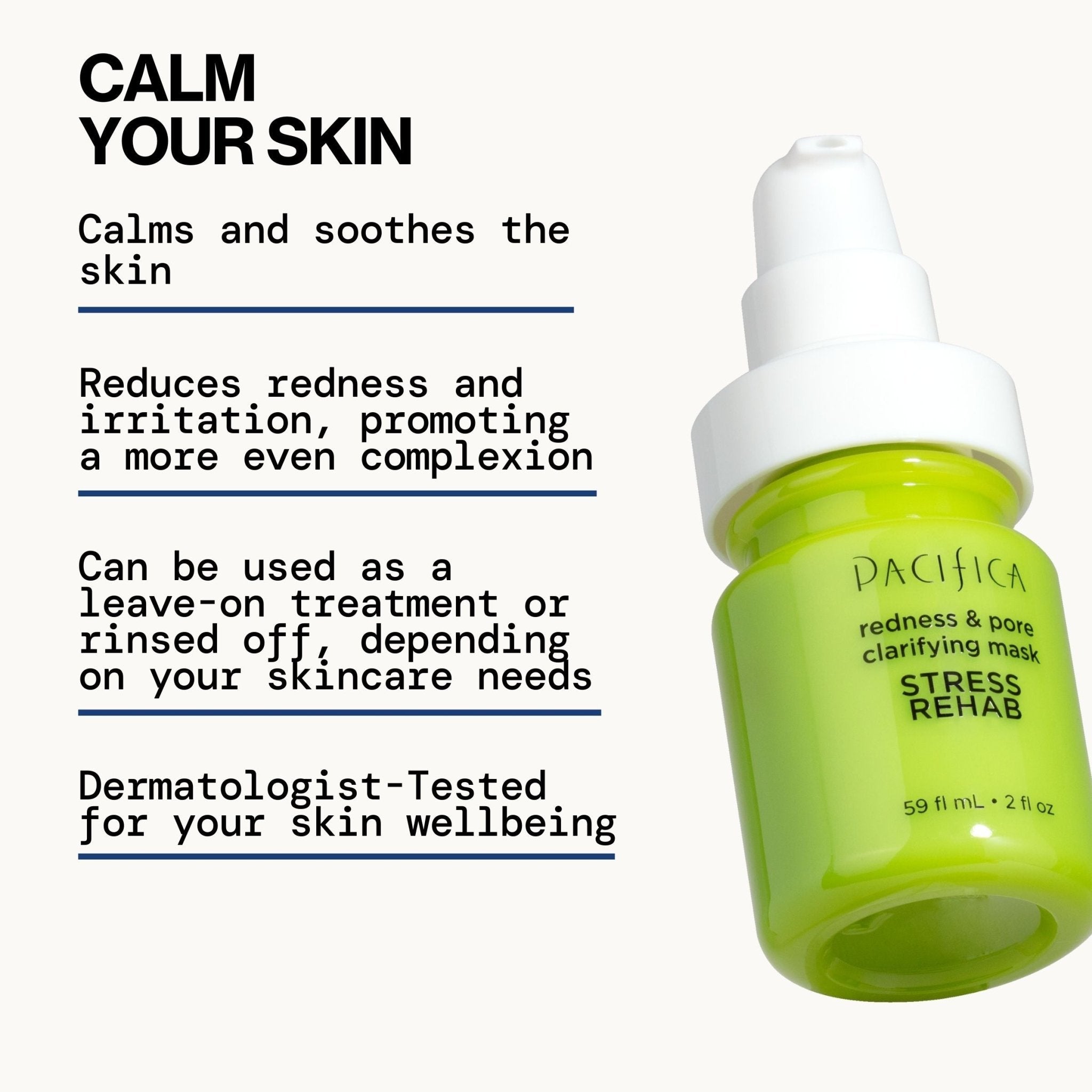 Stress Rehab Redness & Pore Clarifying Mask