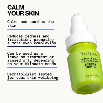 Stress Rehab Redness & Pore Clarifying Mask - Pacifica