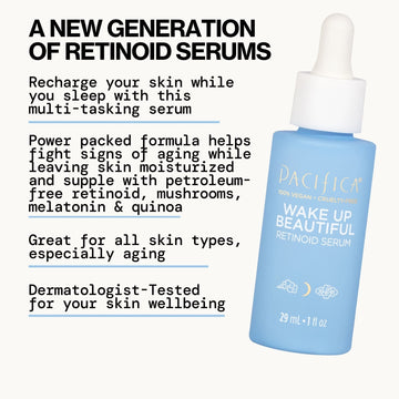 Wake Up Beautiful Retinoid Serum - Pacifica