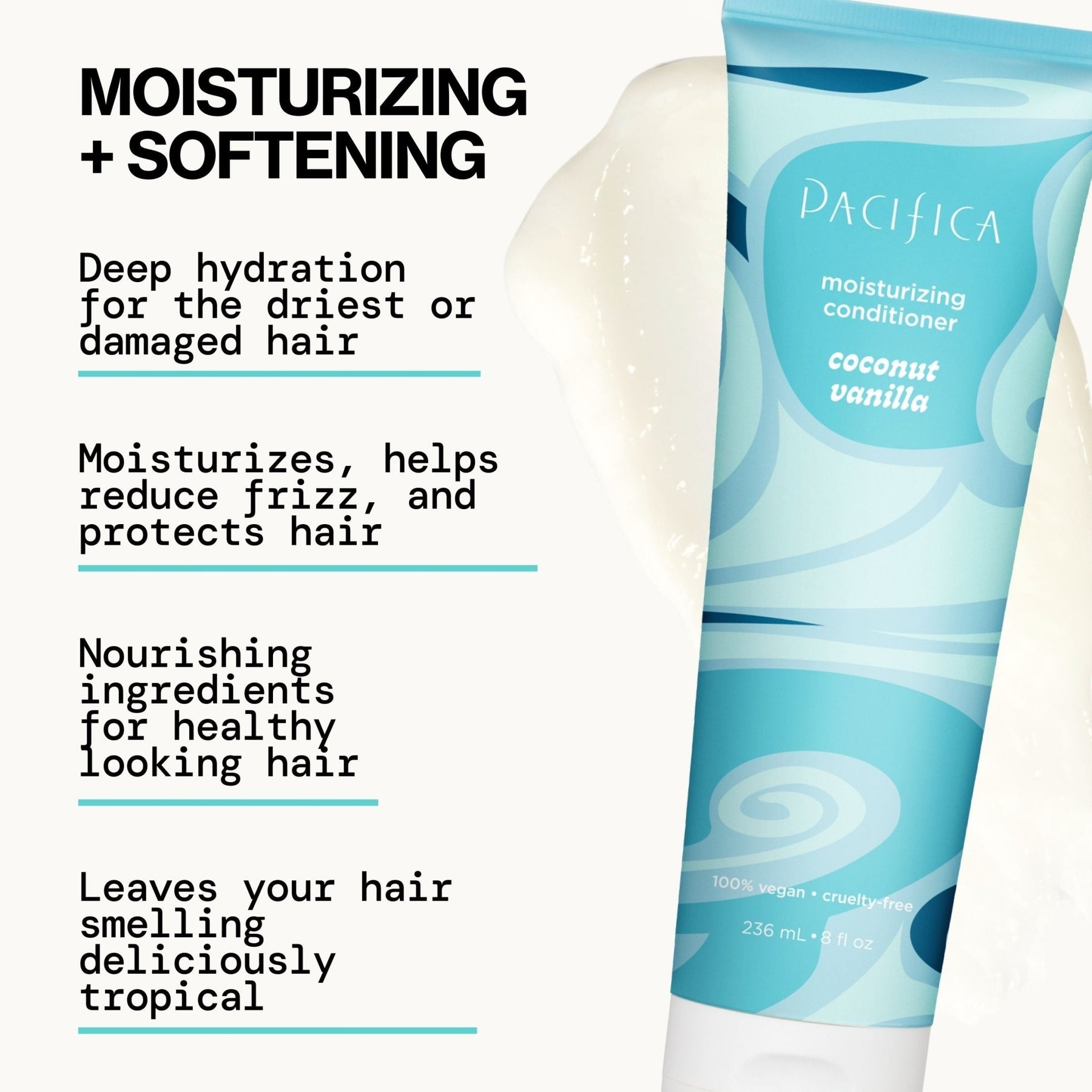 Coconut Vanilla Moisturizing Conditioner - Pacifica