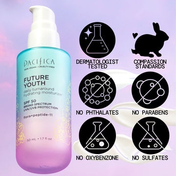 Future Youth Daily Turnaround Hydrating Moisturizer SPF 50 - Pacifica