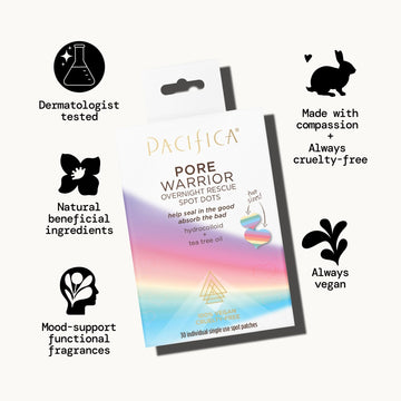 Pore Warrior Overnight Rescue Spot Dots - Pacifica
