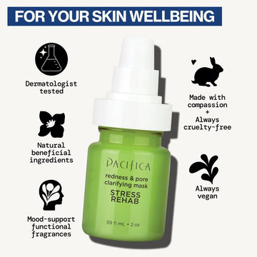 Stress Rehab Redness & Pore Clarifying Mask - Pacifica