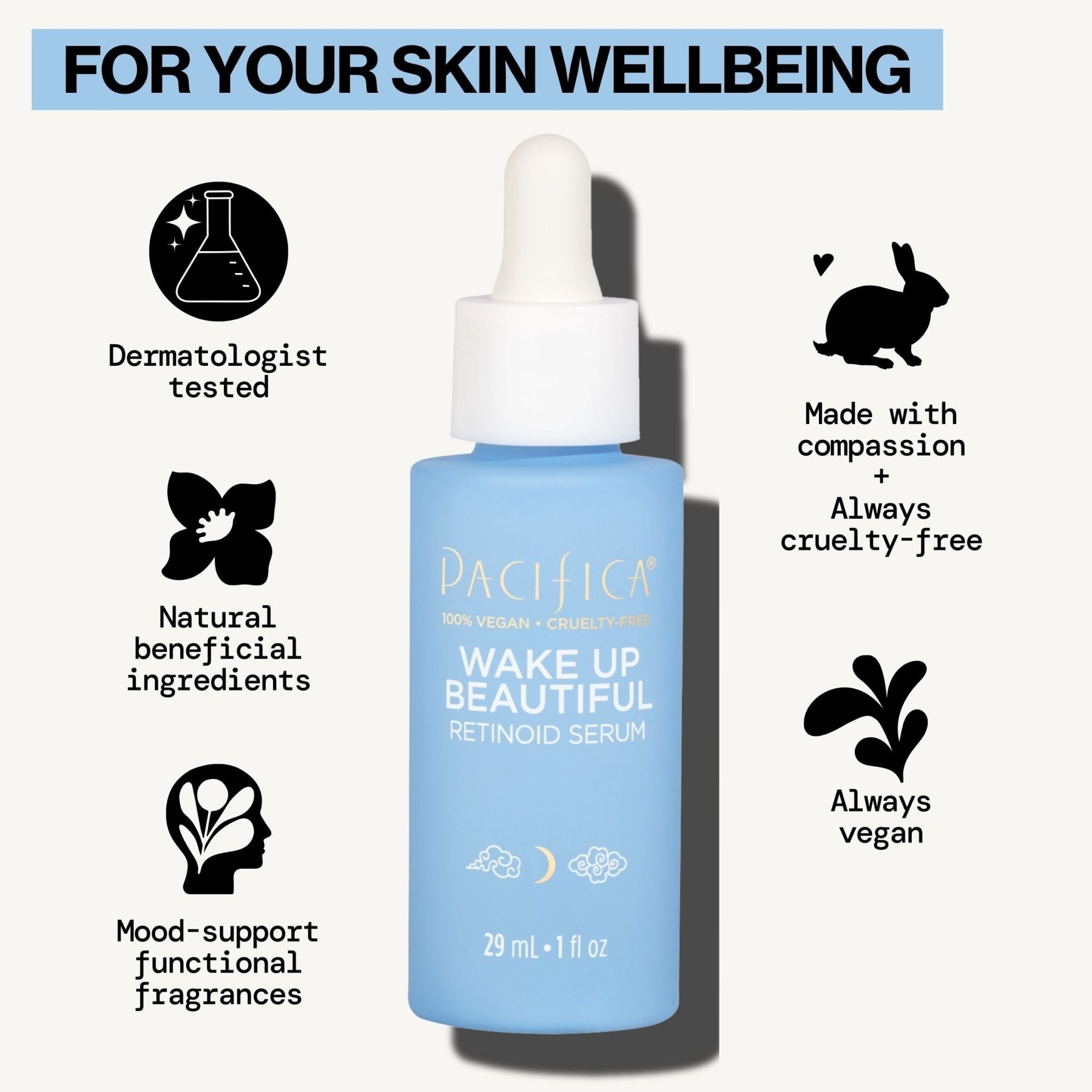 Wake Up Beautiful Retinoid Serum - Pacifica