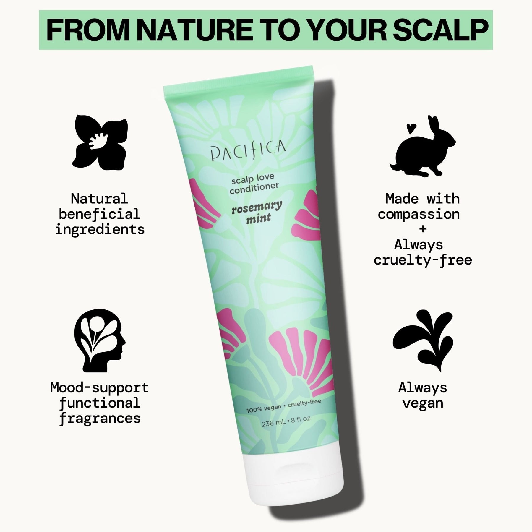 Rosemary Mint Scalp Love Conditioner - Pacifica