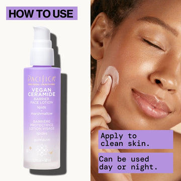 Vegan Ceramide Barrier Face Lotion - Pacifica