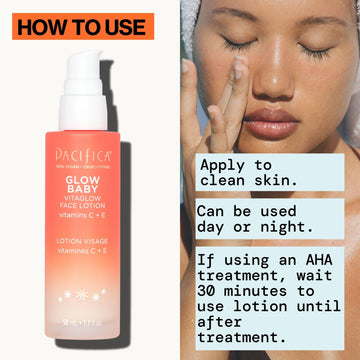 Glow Baby VitaGlow Face Lotion - Pacifica