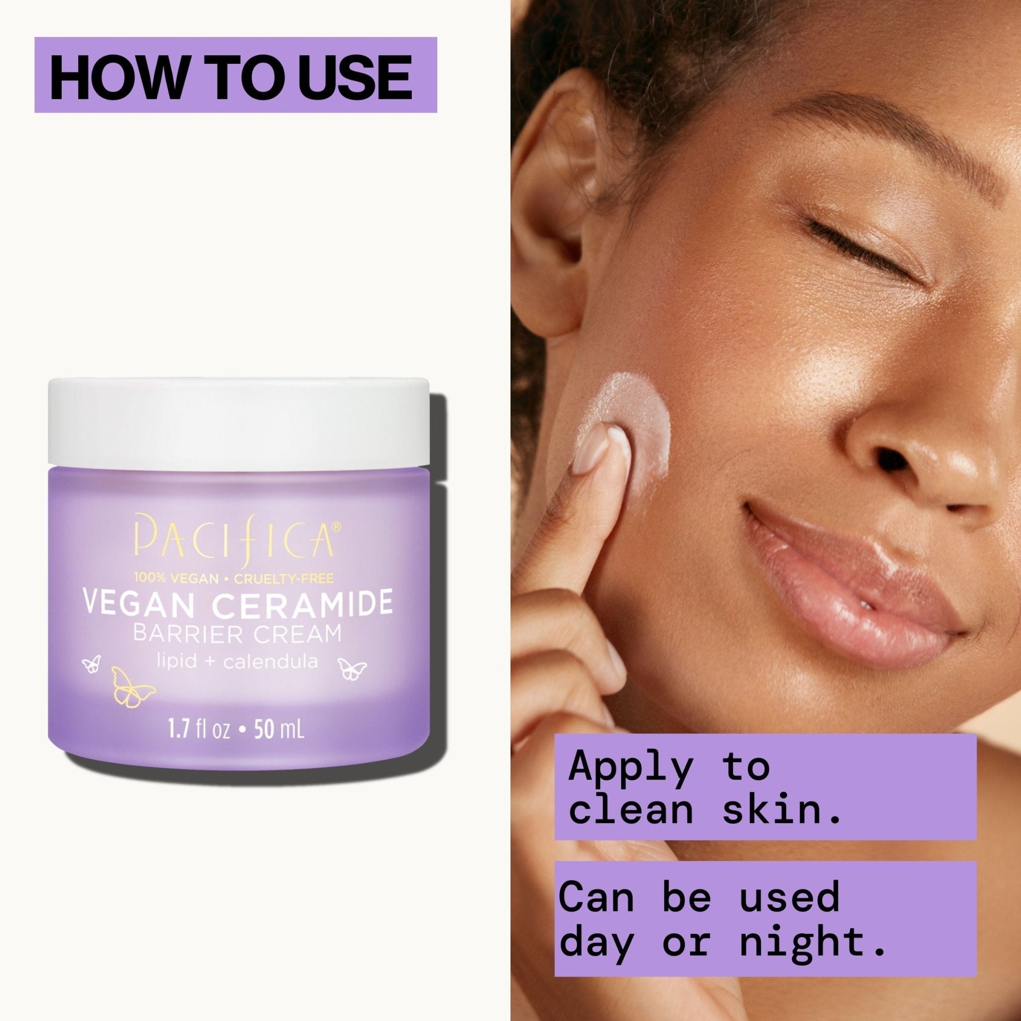 フェイスクリーム Vifica Smoothing Touch Facial Mask 100g Vegan Ceramide Barrier Face Cream