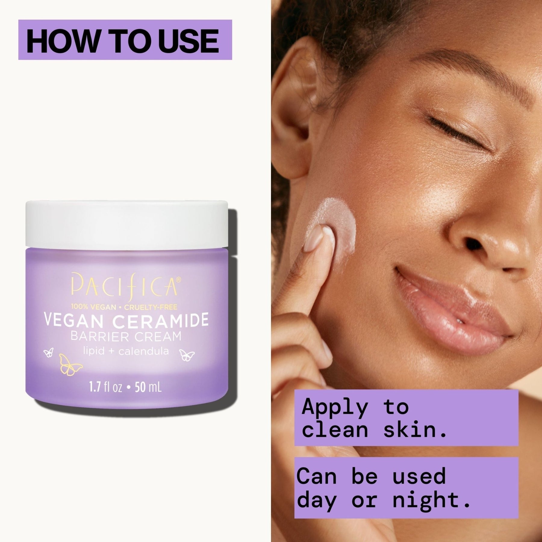 Vegan Ceramide Barrier Face Cream - Pacifica