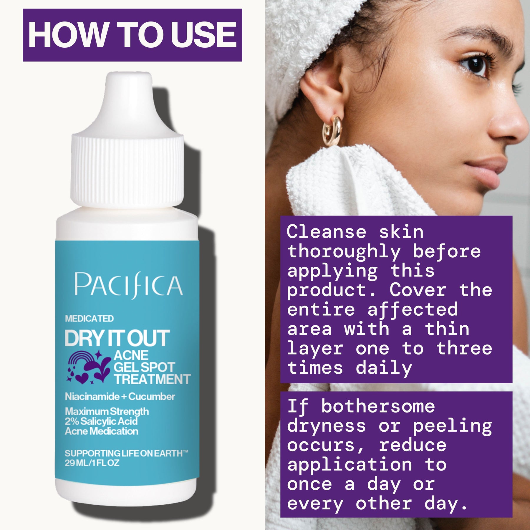 Dry It Out Acne Gel Spot Treatment - Skin Care - Pacifica Beauty