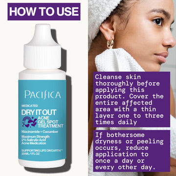 Dry It Out Acne Gel Spot Treatment - Skin Care - Pacifica Beauty