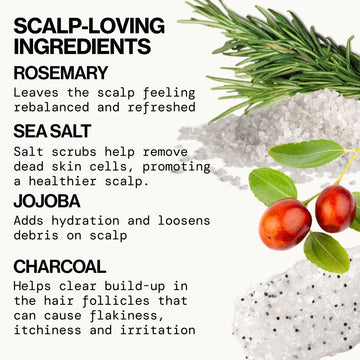 Rosemary Detox Scalp Scrub - Pacifica
