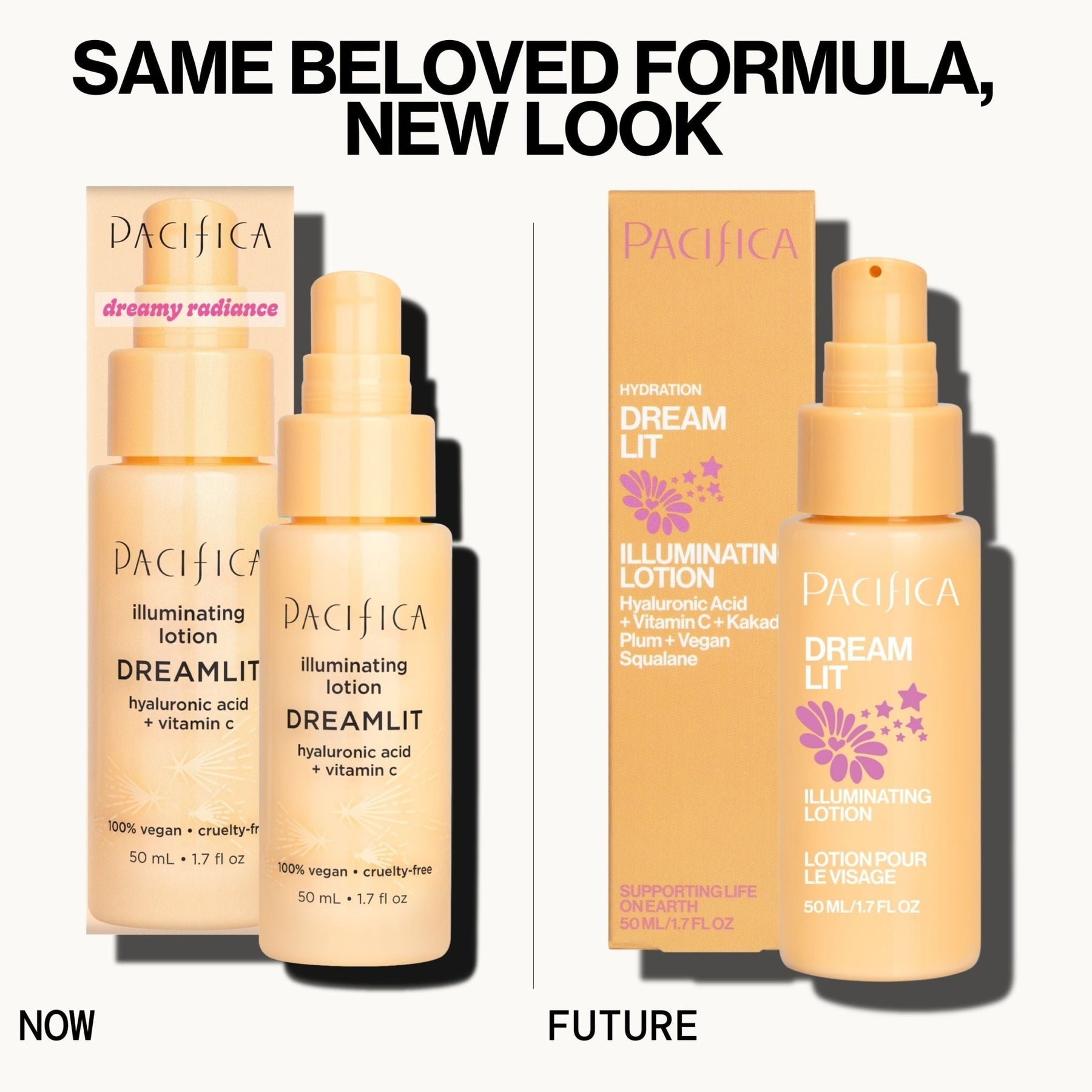 Dreamlit Illuminating Facial Lotion - Pacifica