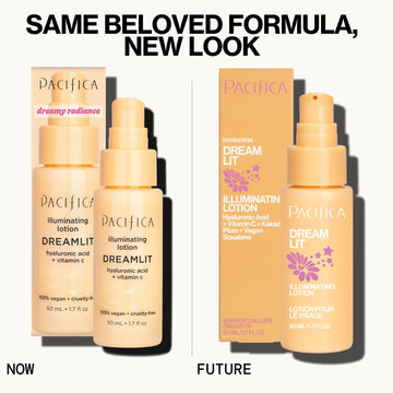 Dreamlit Illuminating Facial Lotion - Pacifica