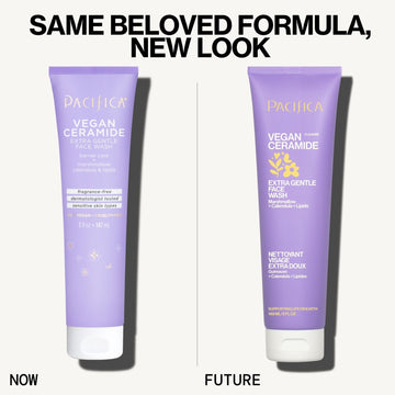 Vegan Ceramide Extra Gentle Face Wash - Pacifica
