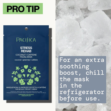 Stress Rehab Coconut & Caffeine Facial Mask - Pacifica