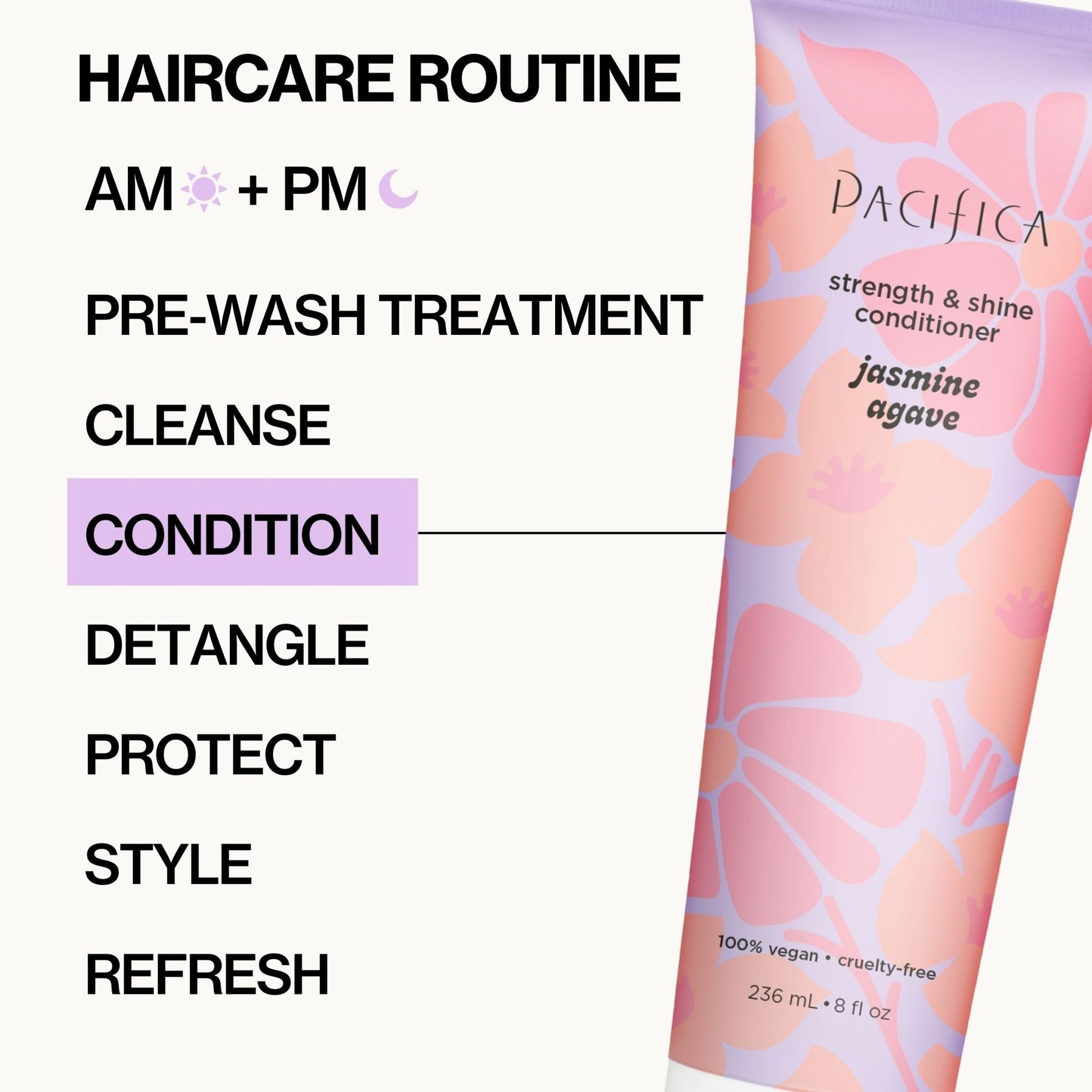 Jasmine Agave Strength + Shine Conditioner - Pacifica