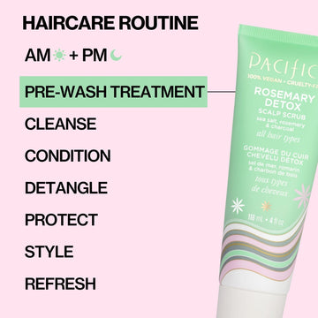 Rosemary Detox Scalp Scrub - Pacifica