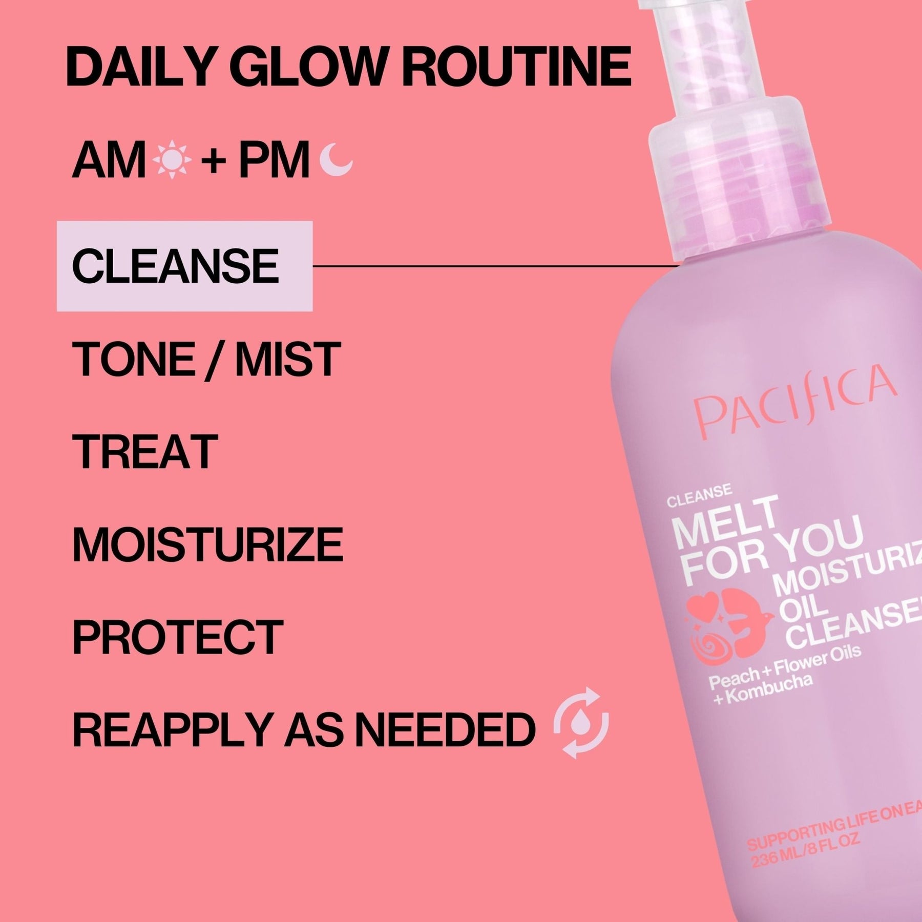 Melt For You Moisturizing Oil Cleanser - Pacifica