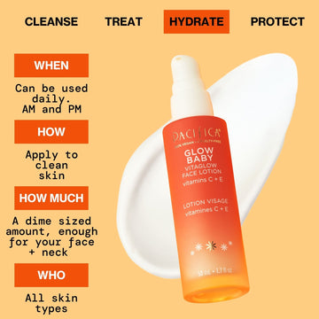Glow Baby VitaGlow Face Lotion - Pacifica