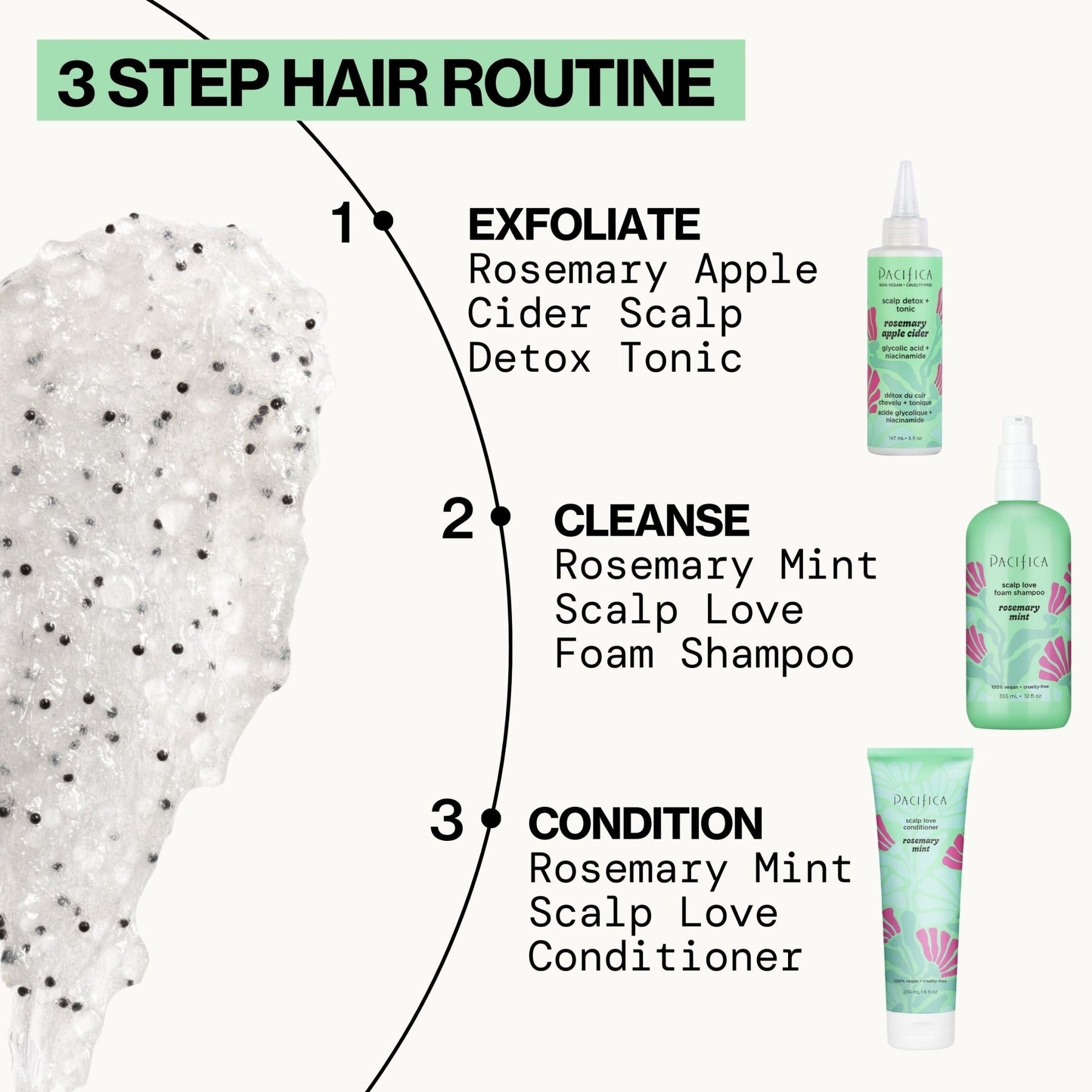 Rosemary Detox Scalp Scrub - Pacifica