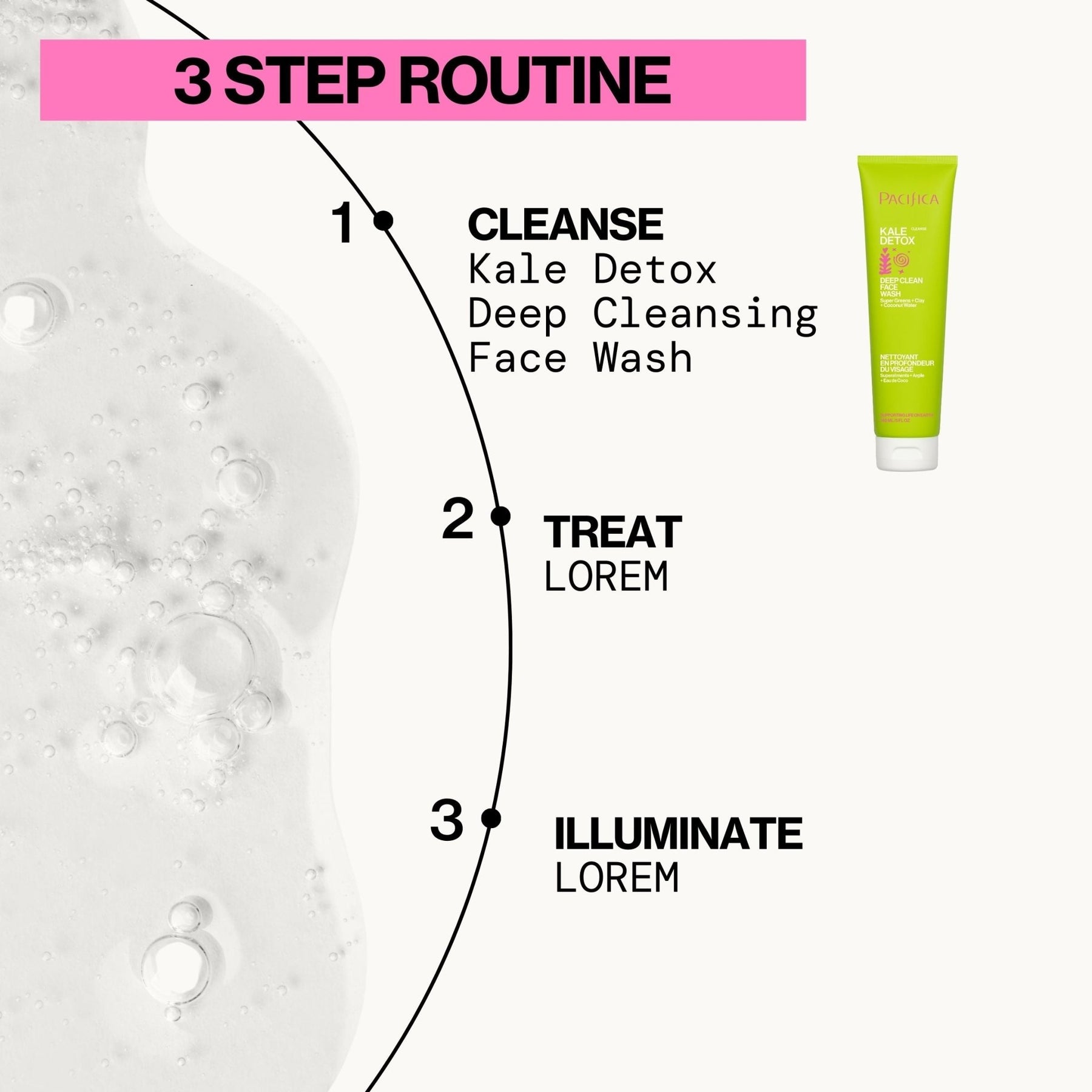 Kale Detox Deep Cleaning Face Wash - Pacifica