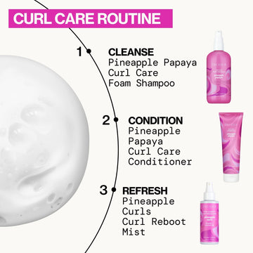 Pineapple Papaya Curl Care Foam Shampoo - Pacifica
