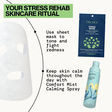 Stress Rehab Coconut & Caffeine Facial Mask - Pacifica