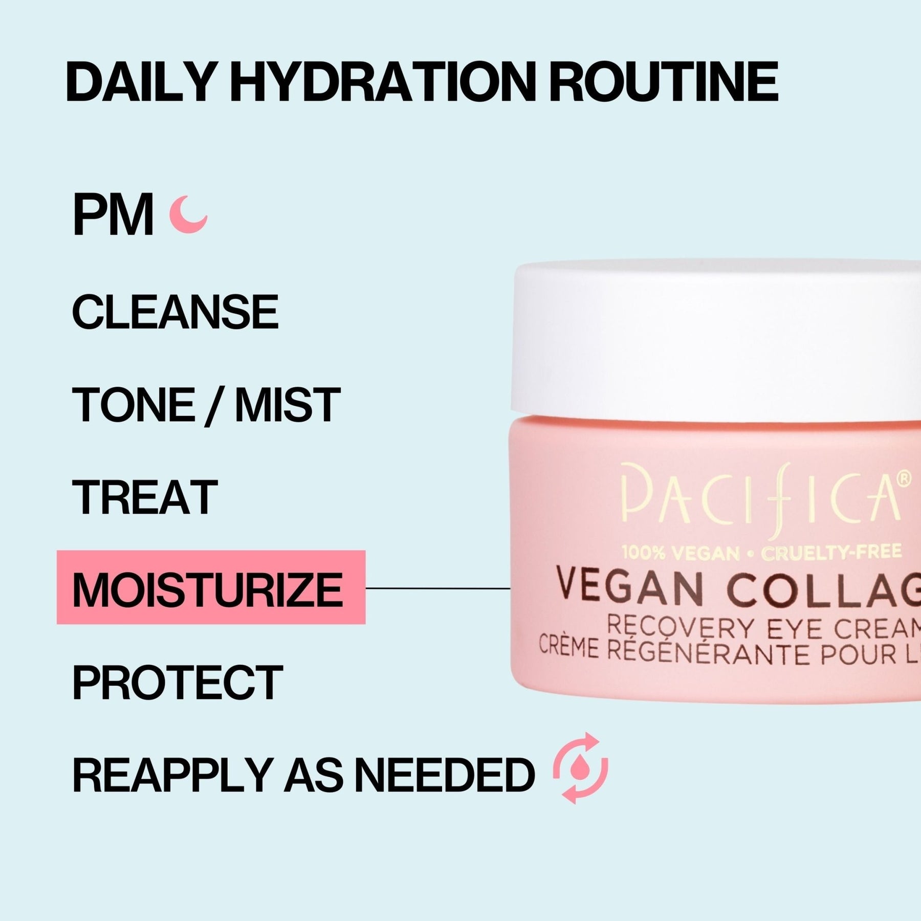 Vegan Collagen Recovery Eye Cream - Pacifica