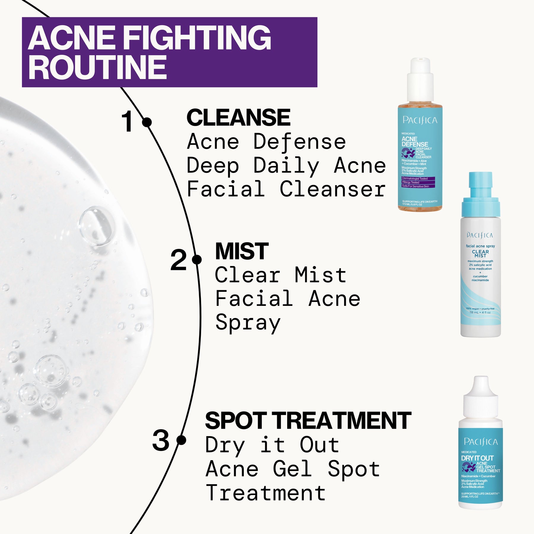 Dry It Out Acne Gel Spot Treatment - Skin Care - Pacifica Beauty