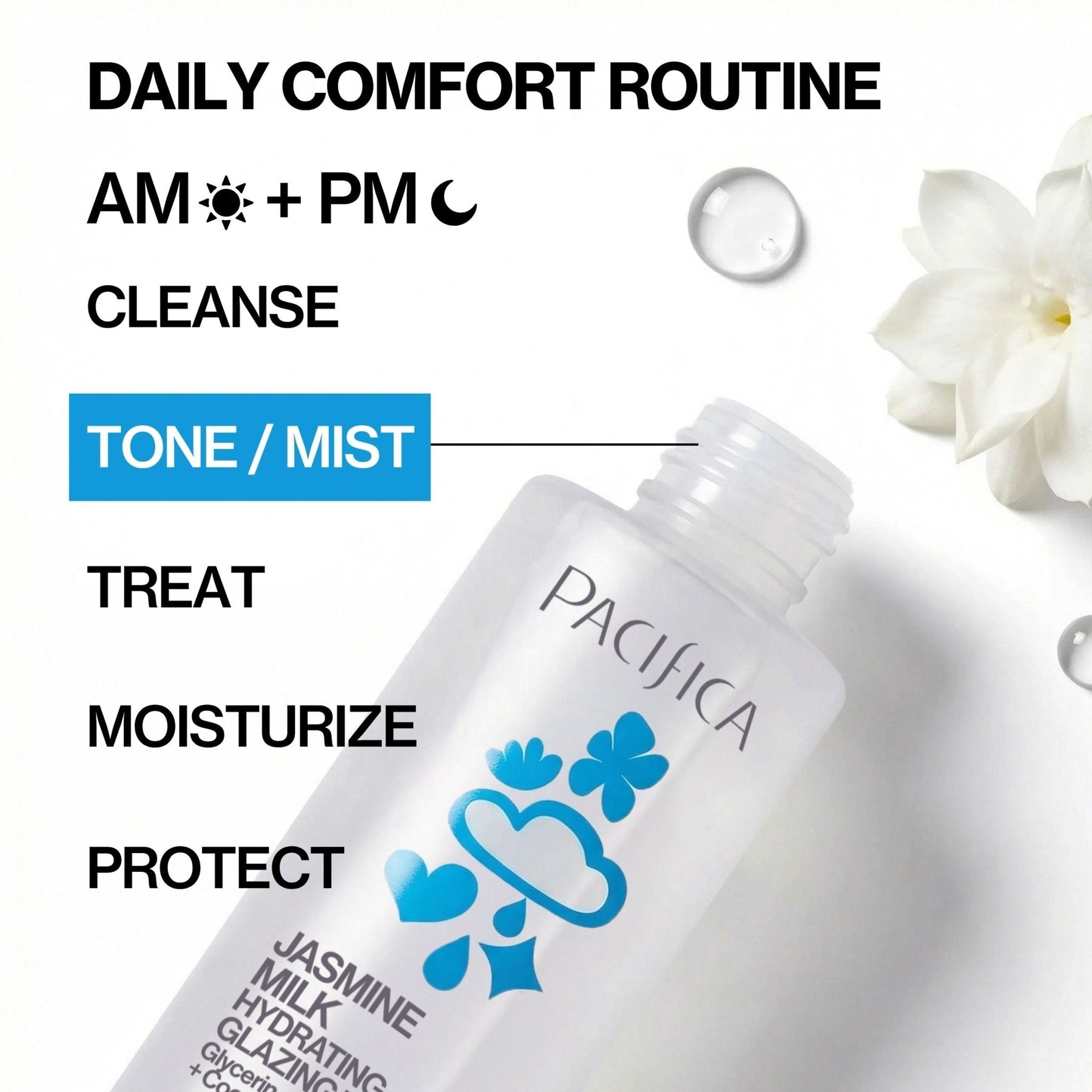 Jasmine Milk Hydrating Glazing Essence - Pacifica