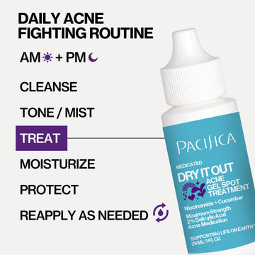 Dry It Out Acne Gel Spot Treatment - Skin Care - Pacifica Beauty