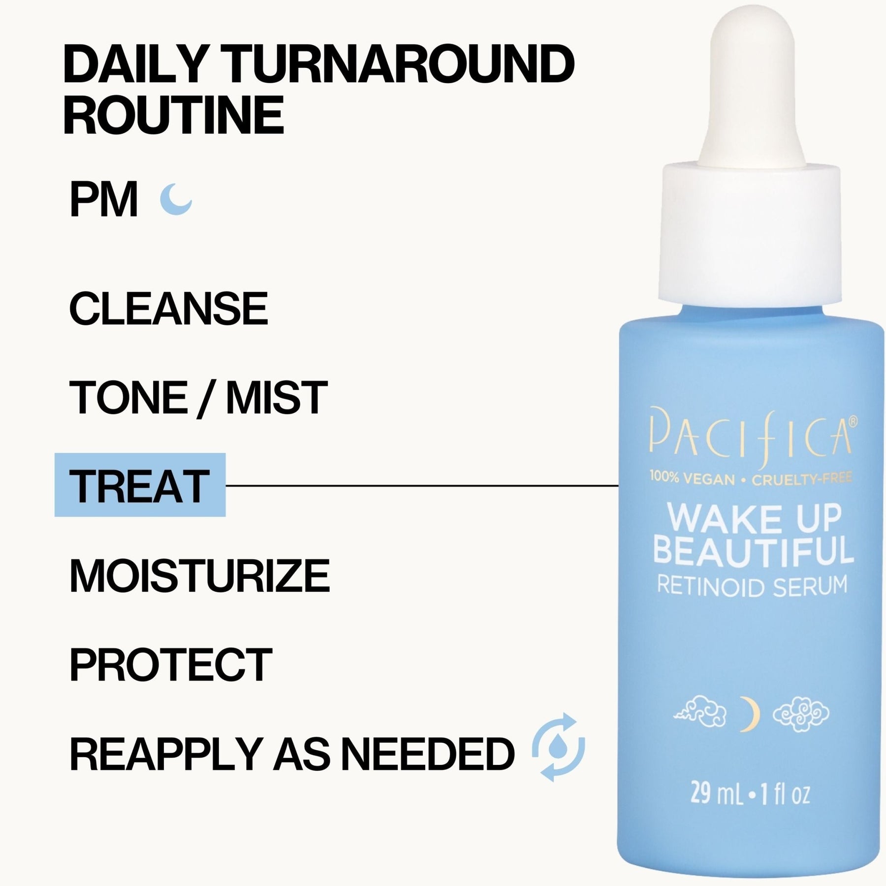 Wake Up Beautiful Retinoid Serum - Pacifica