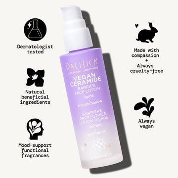 Vegan Ceramide Barrier Face Lotion - Pacifica