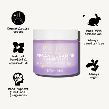 Vegan Ceramide Barrier Face Cream - Pacifica