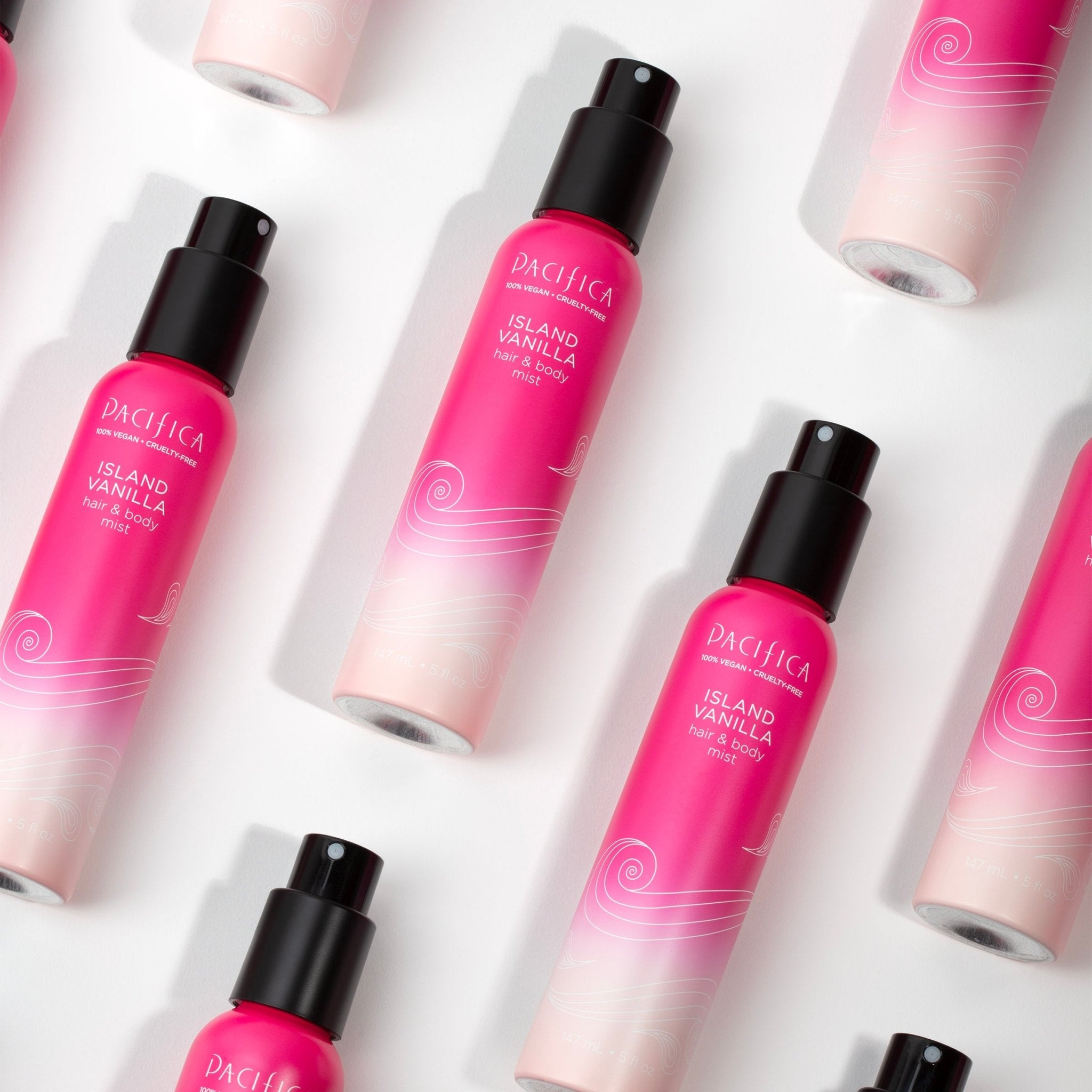 Island Vanilla Hair & Body Mist – Model
