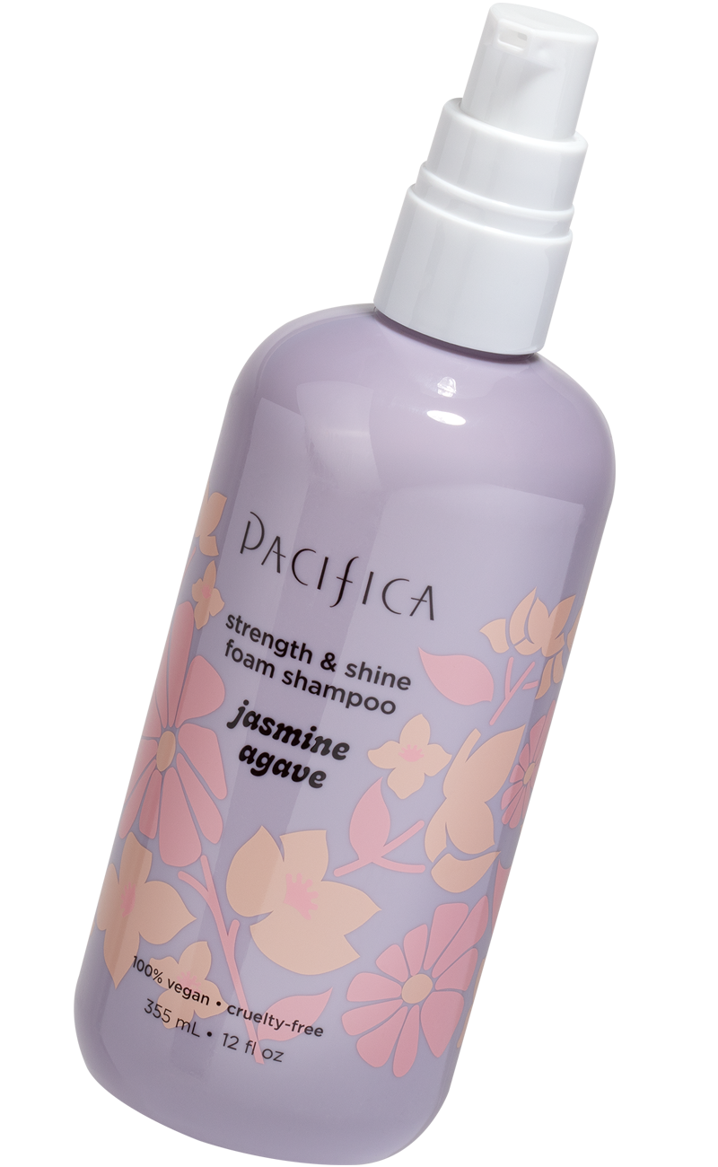 Jasmine Agave Strength + Shine Foaming Shampoo