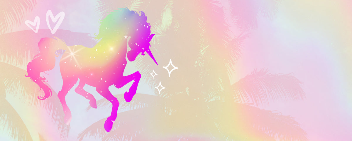 Unicorn gradient background image