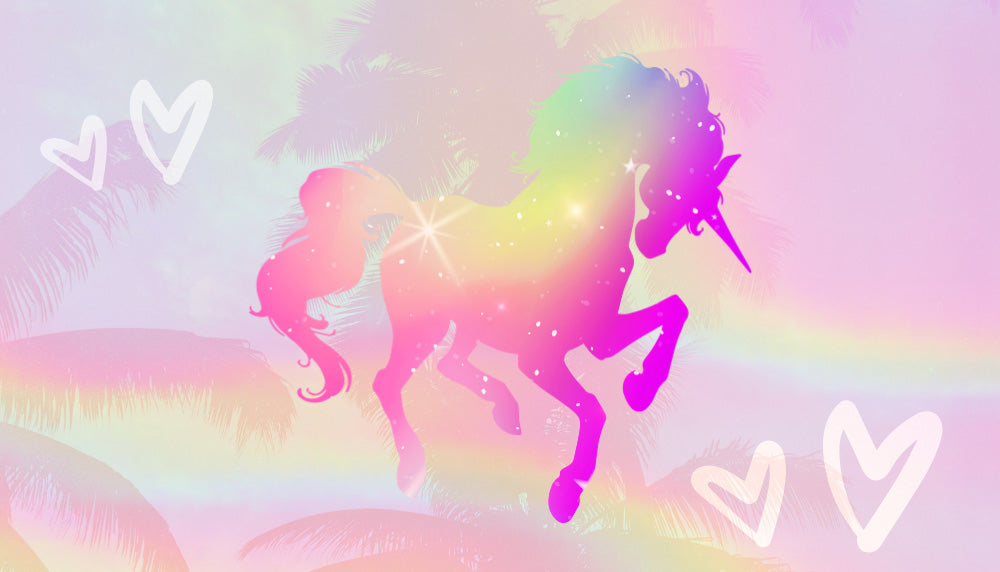 Unicorn gradient background image