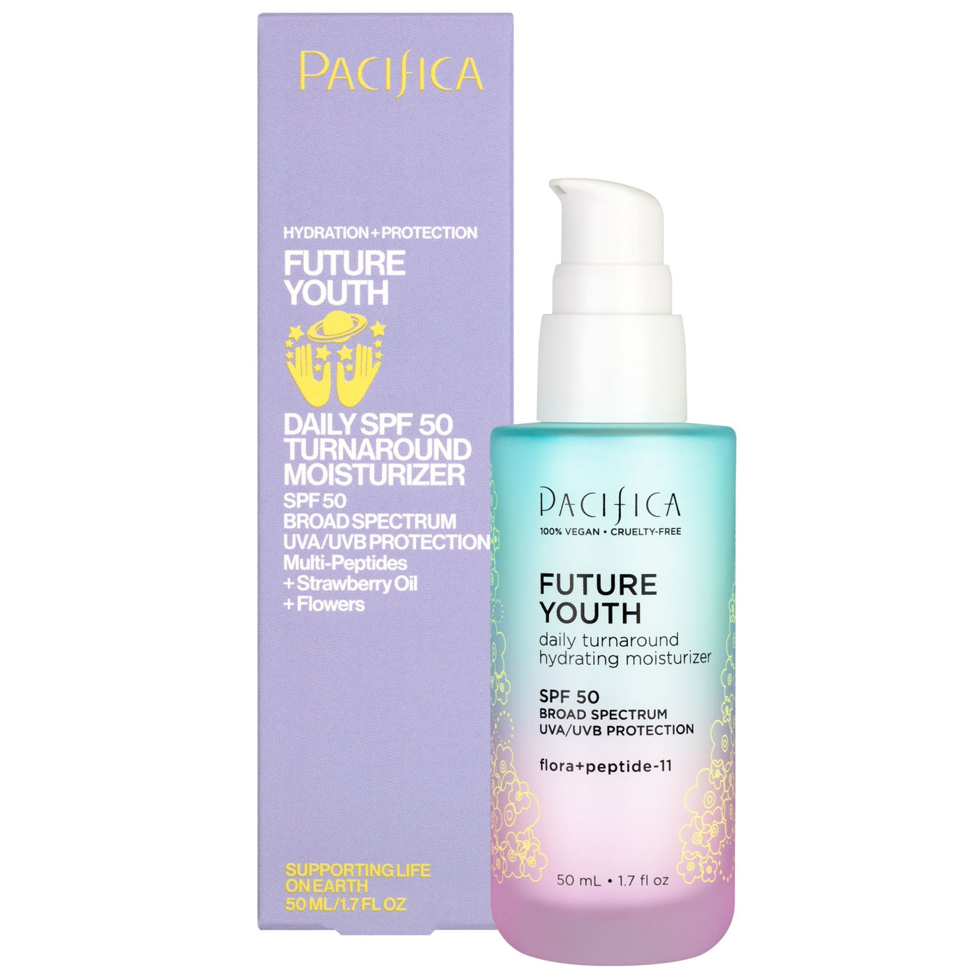 Future Youth Daily Turnaround Hydrating Moisturizer SPF 50 - Skin Care - Pacifica Beauty