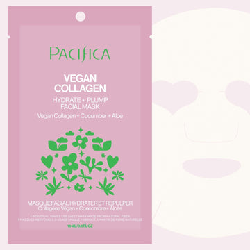 Vegan Collagen Hydrate & Plump Facial Mask - Pacifica