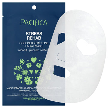 Stress Rehab Coconut & Caffeine Facial Mask - Pacifica